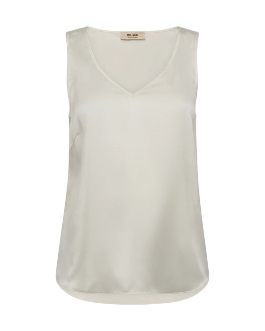 Mos Mosh – Mos Mosh Damen Astrid V-Neck Silk Tank Top