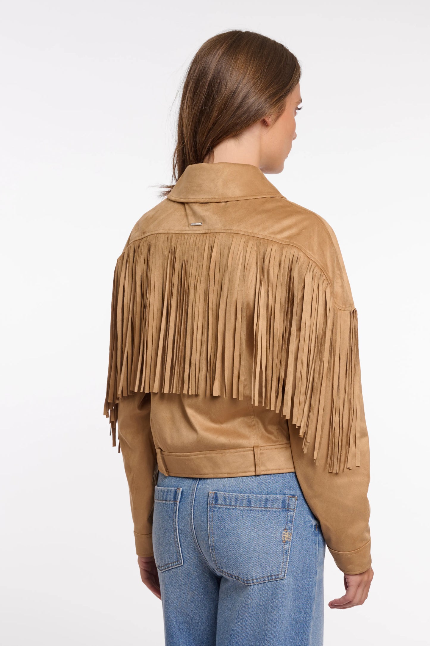 Rino & Pelle – Rino & Pelle Damen Fransenjacke Ravenna.7002621