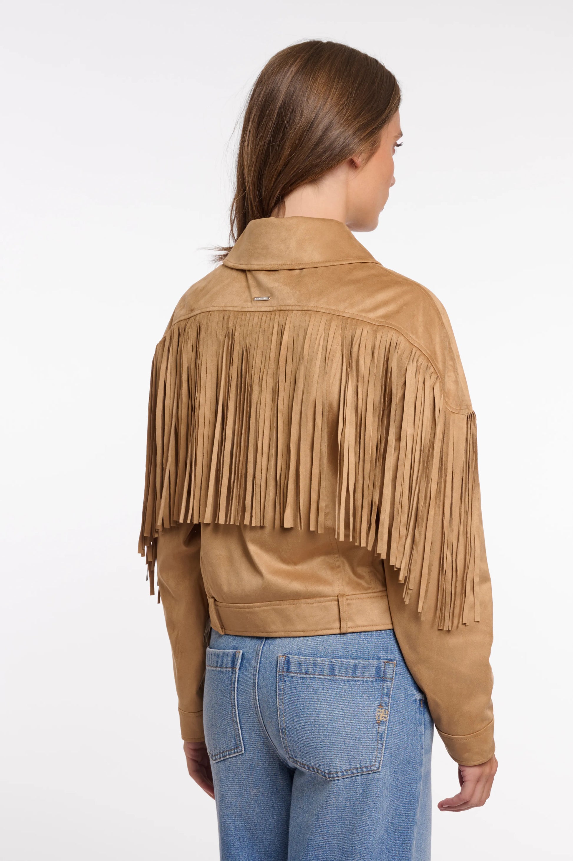 Rino & Pelle – Rino & Pelle Damen Fransenjacke Ravenna.7002621