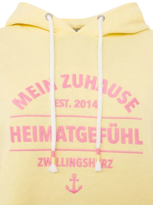 Kurt Kölln – Zwillingsherz Damen Hoodie Heimatgefühl