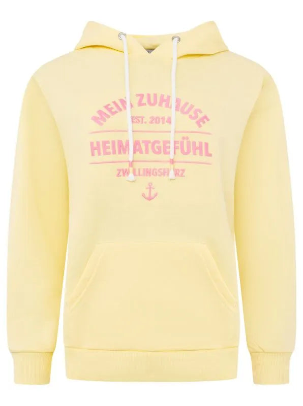 Kurt Kölln – Zwillingsherz Damen Hoodie Heimatgefühl