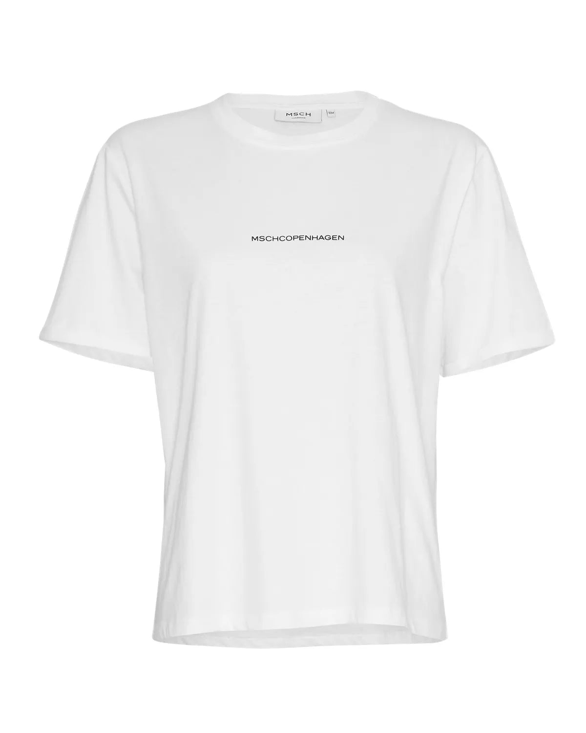 Msch Copenhagen – Msch Copenhagen Damen Shirt MSCHTerina Organic Small Logo