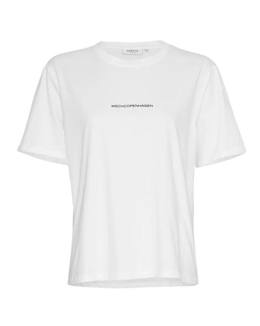 Msch Copenhagen – Msch Copenhagen Damen Shirt MSCHTerina Organic Small Logo