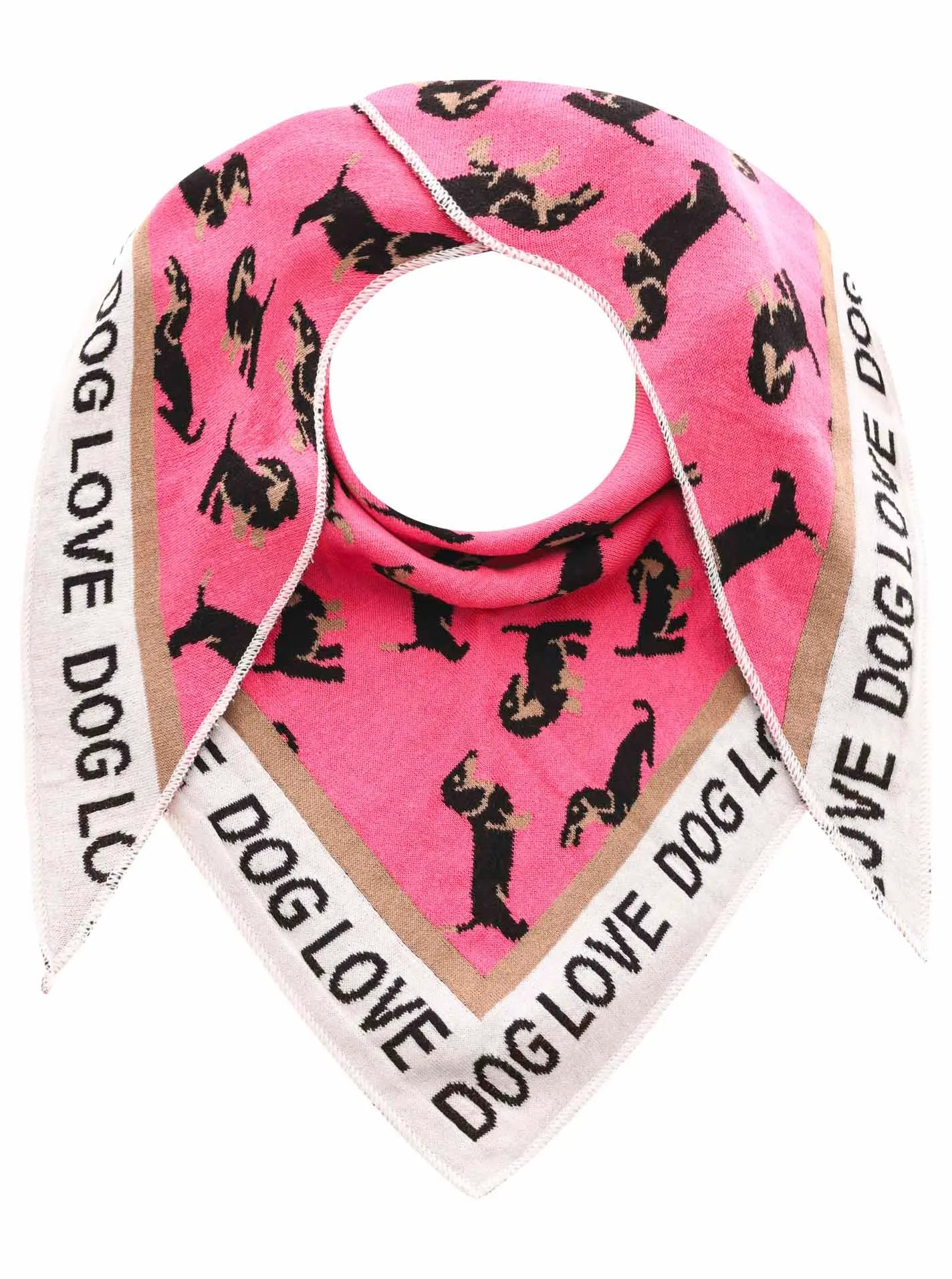 Kurt Kölln – Kurt Kölln Damen Schal Süßer Dackel