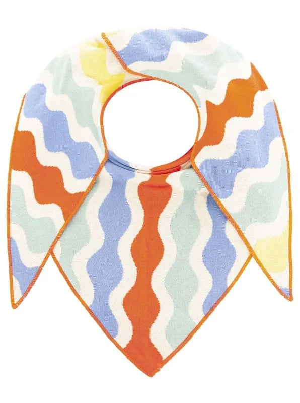Zwillingsherz Damen Dreieckstuch "Kurvige Streifen"