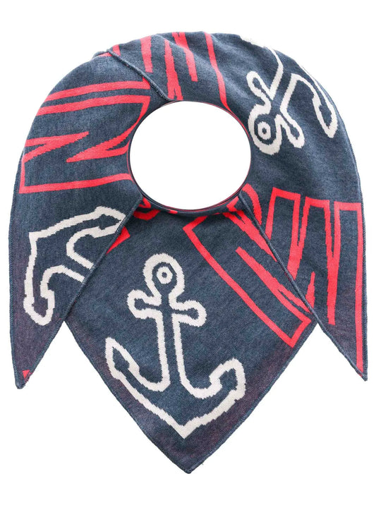 Zwillingsherz Damen Dreieckstuch "Anker Moin"