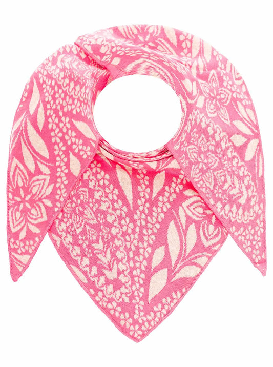 Zwillingsherz Damen Dreieckstuch "Paisley Blätter"