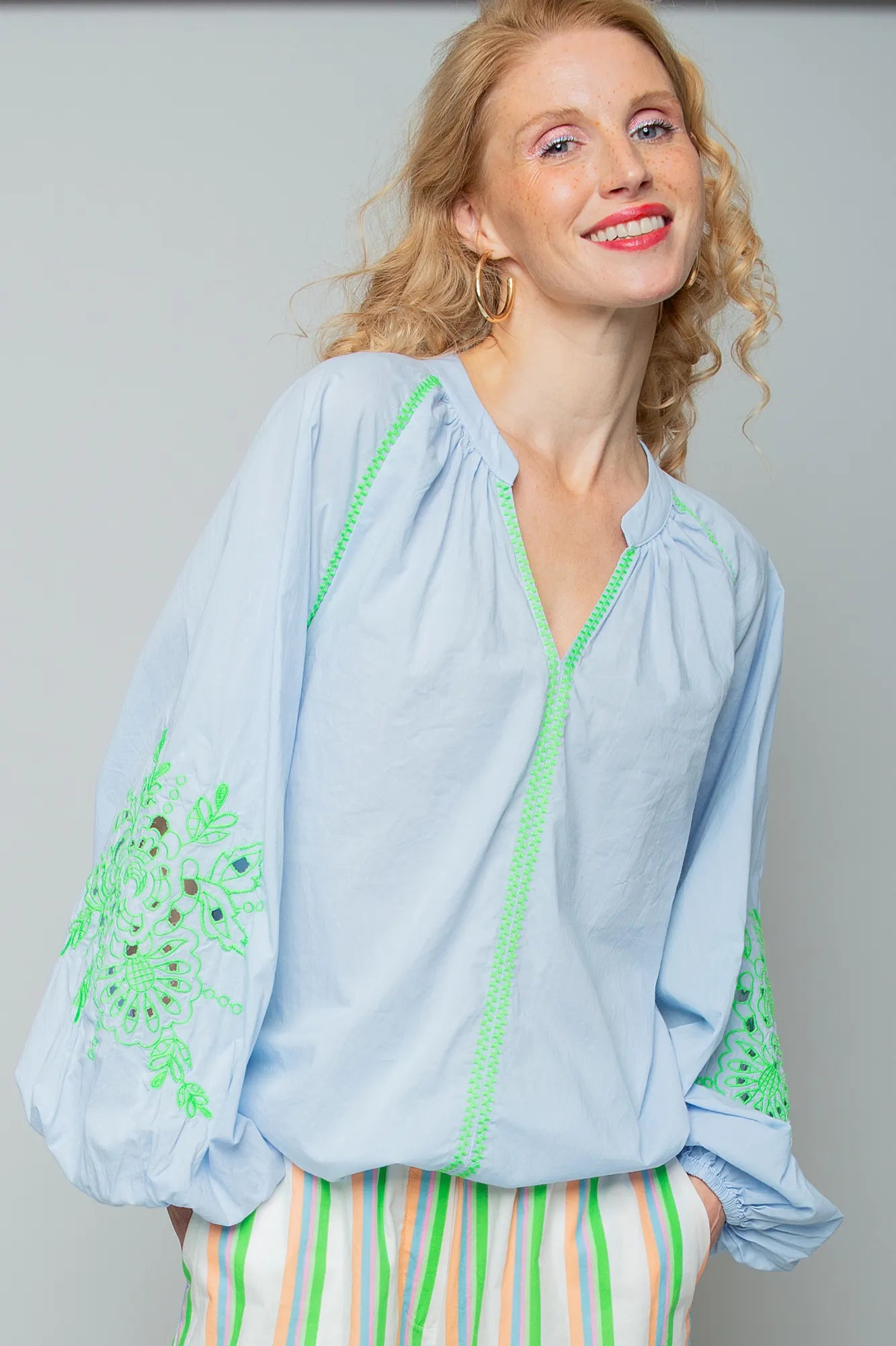 Emily Van den Bergh Damen Bluse