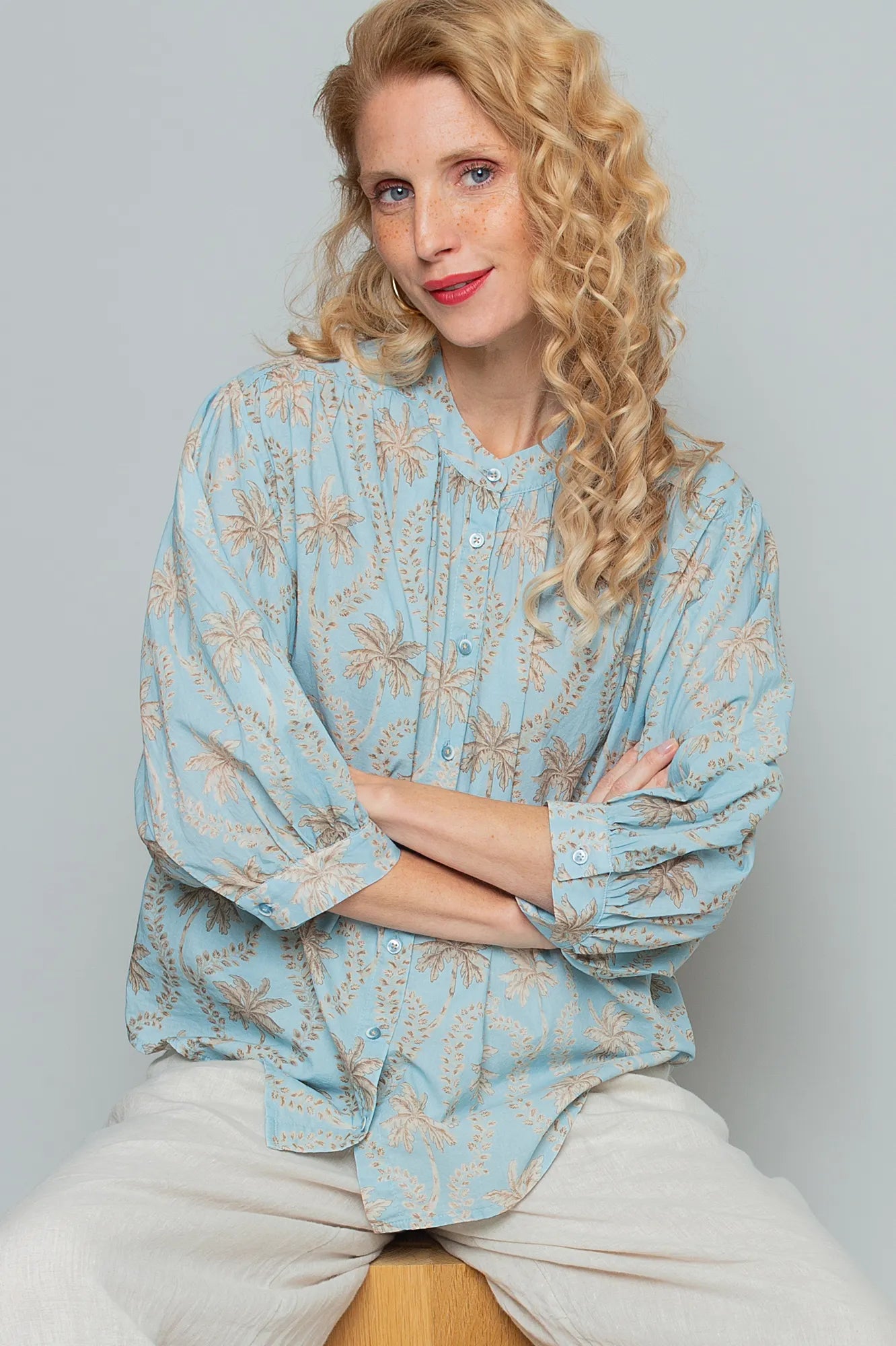 Emily Van den Bergh Damen Bluse