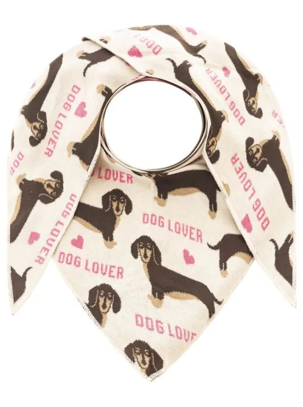 Kurt Kölln – Zwillingsherz Damen Dreieckstuch "Dog Lover"