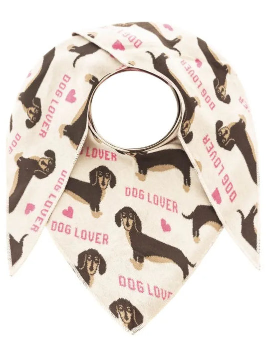 Zwillingsherz Damen Dreieckstuch "Dog Lover"