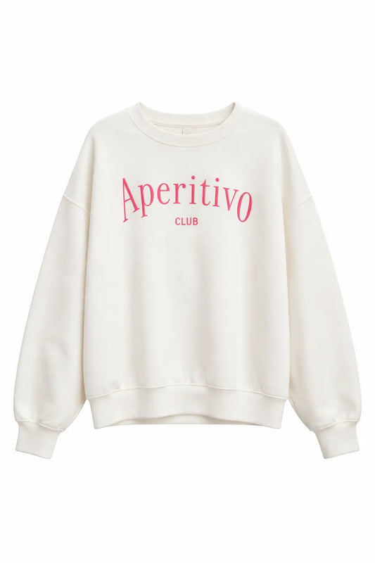 Larahutt Damen Sweatpulli Aperitivo