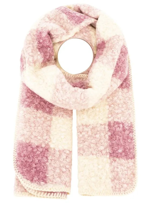 Kurt Kölln – Zwillingsherz Damen Winterschal Karo & Teddy