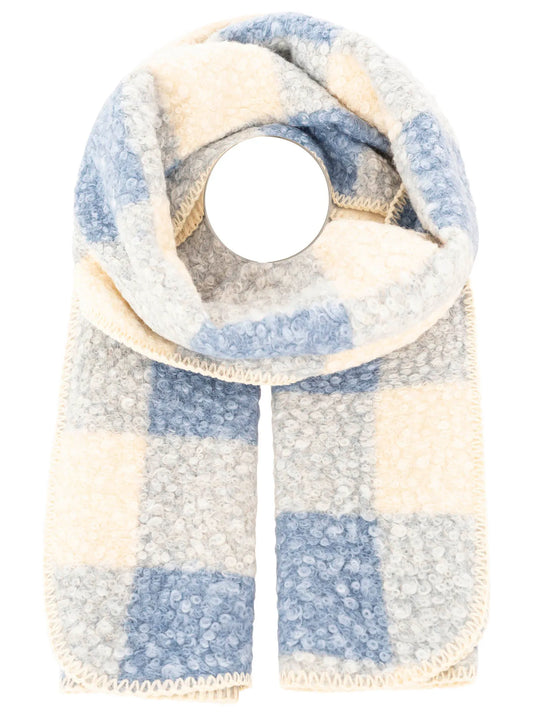 Kurt Kölln – Zwillingsherz Damen Winterschal Karo & Teddy