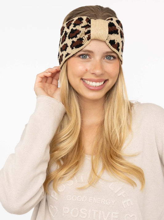 Kurt Kölln – Zwillingsherz Damen Stirnband Grobstrick Leo 2