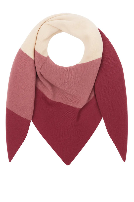 Kurt Kölln – Zwillingsherz Damen Dreieckstuch Cashmere Blockstreifen