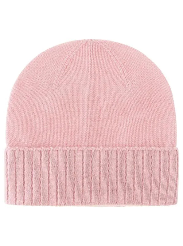 Kurt Kölln – Zwillingsherz Damen 100% Cashmere Mütze gerippter Umschlag