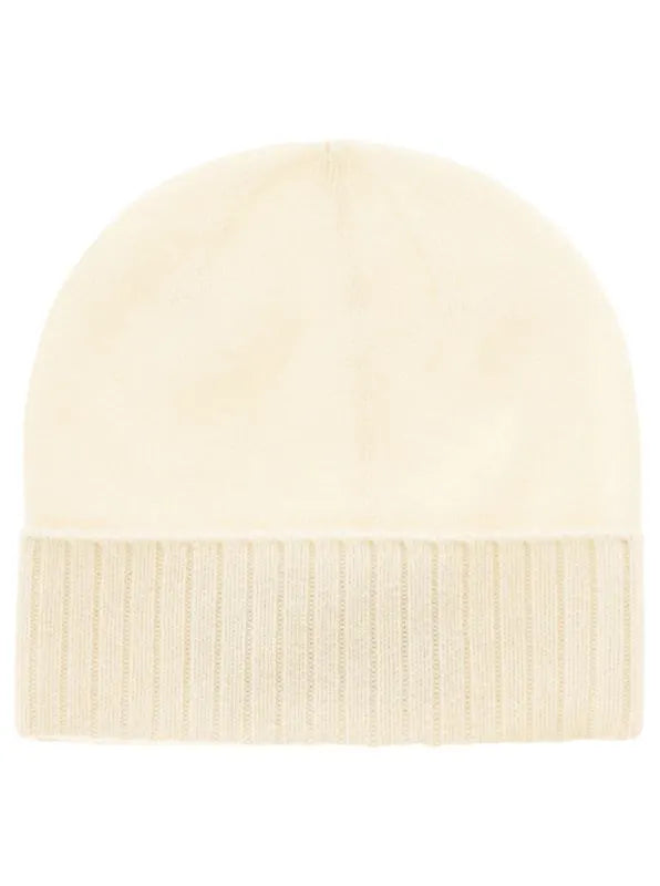 Kurt Kölln – Zwillingsherz Damen 100% Cashmere Mütze gerippter Umschlag