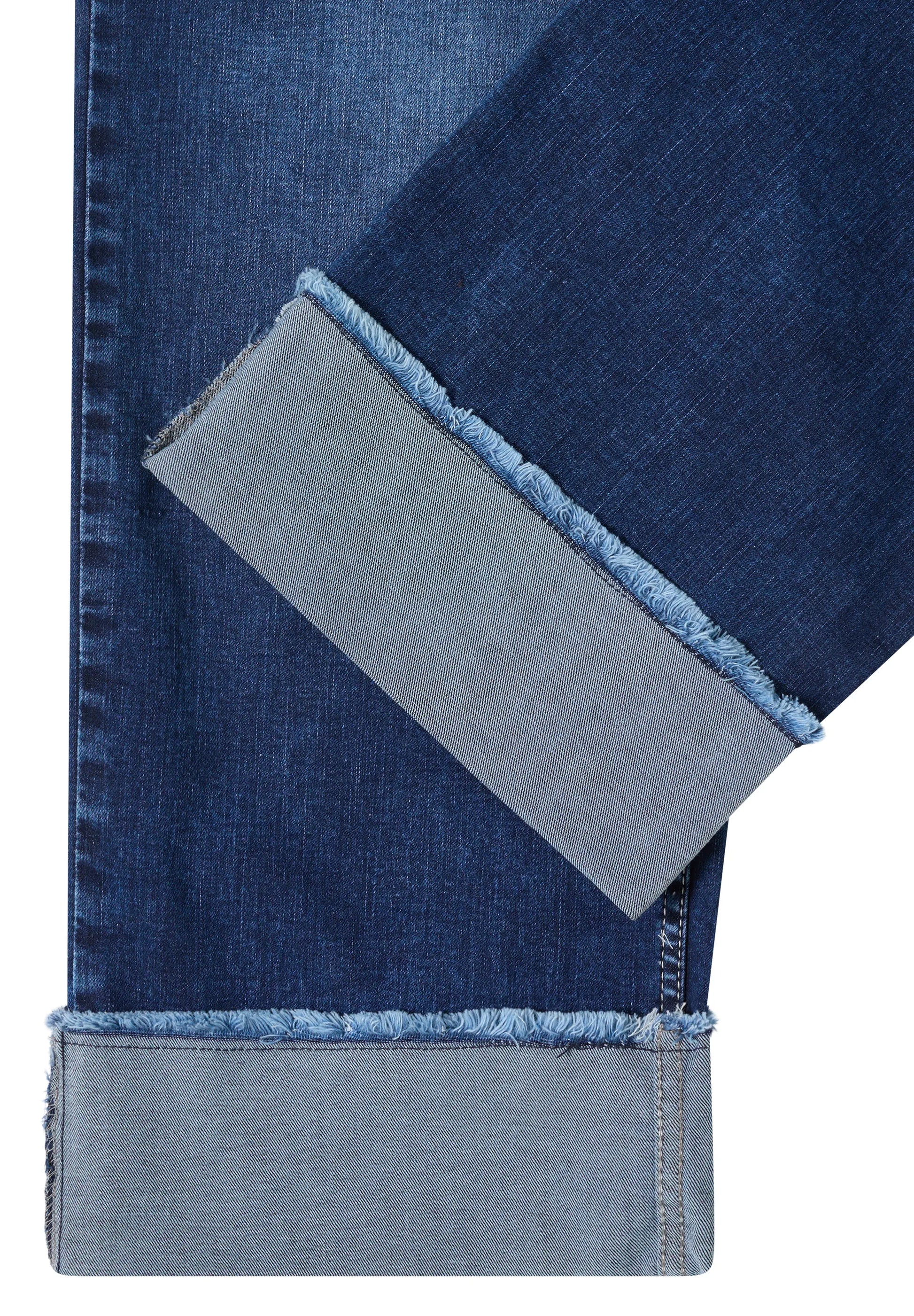 Cecil – Cecil Damen Wide Leg Washed-Look Jeans