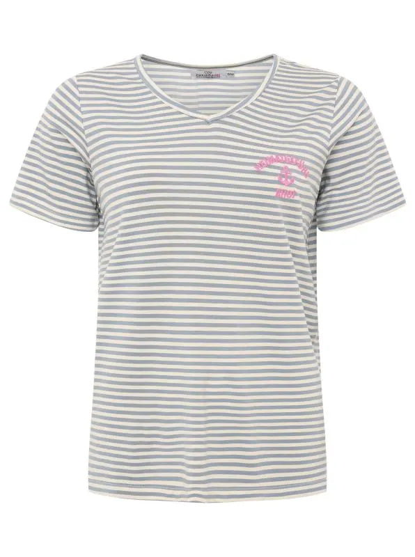 Kurt Kölln – Zwillingsherz Damen T-Shirt Streifen "Heimatgefühl"