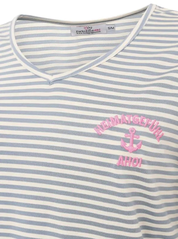Kurt Kölln – Zwillingsherz Damen T-Shirt Streifen "Heimatgefühl"