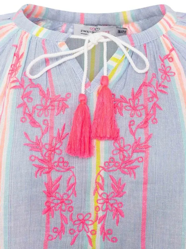 Kurt Kölln – Zwillingsherz Damen Bluse Kurzarm "Summer Stripes"