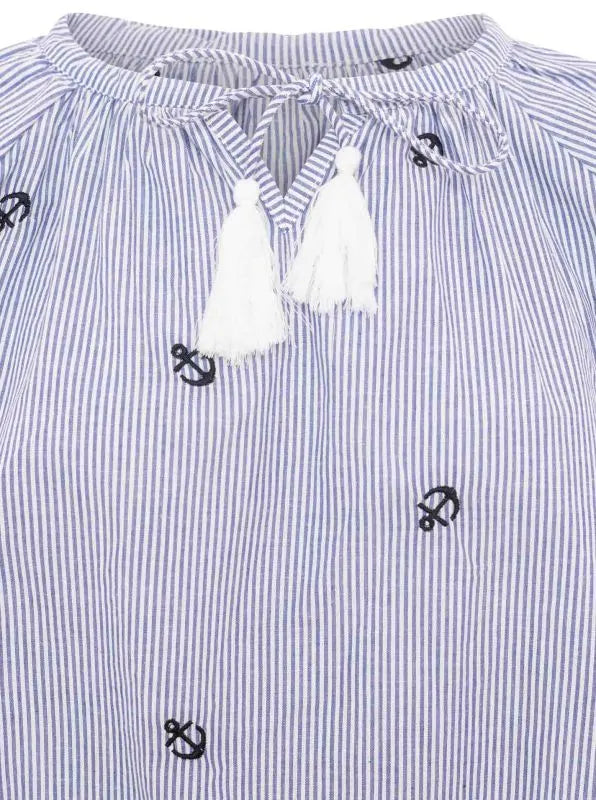 Kurt Kölln – Zwillingsherz Damen Bluse Kurzarm "Stripe&Stitch"