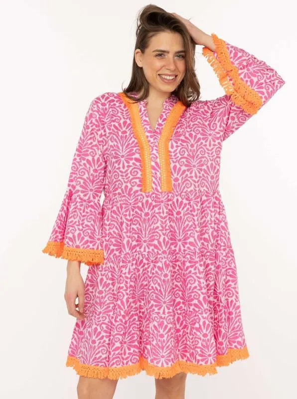 Kurt Kölln – Zwillingsherz Damen Kleid "Flower Layout"