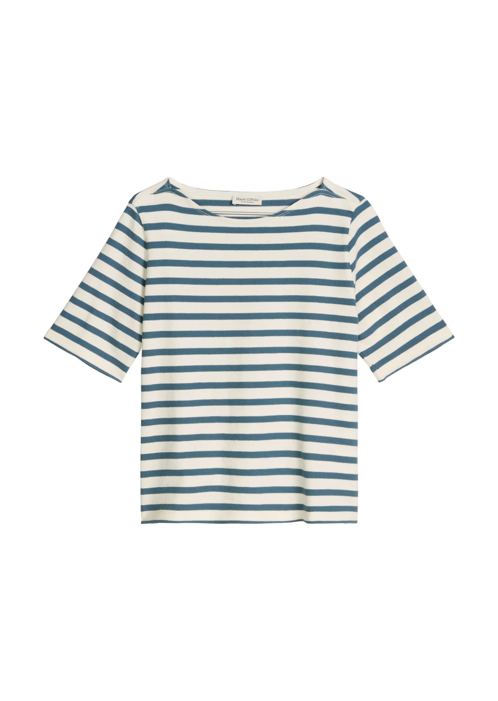 Marc O'Polo – Marc O'Polo Damen Streifen-T-Shirt straight