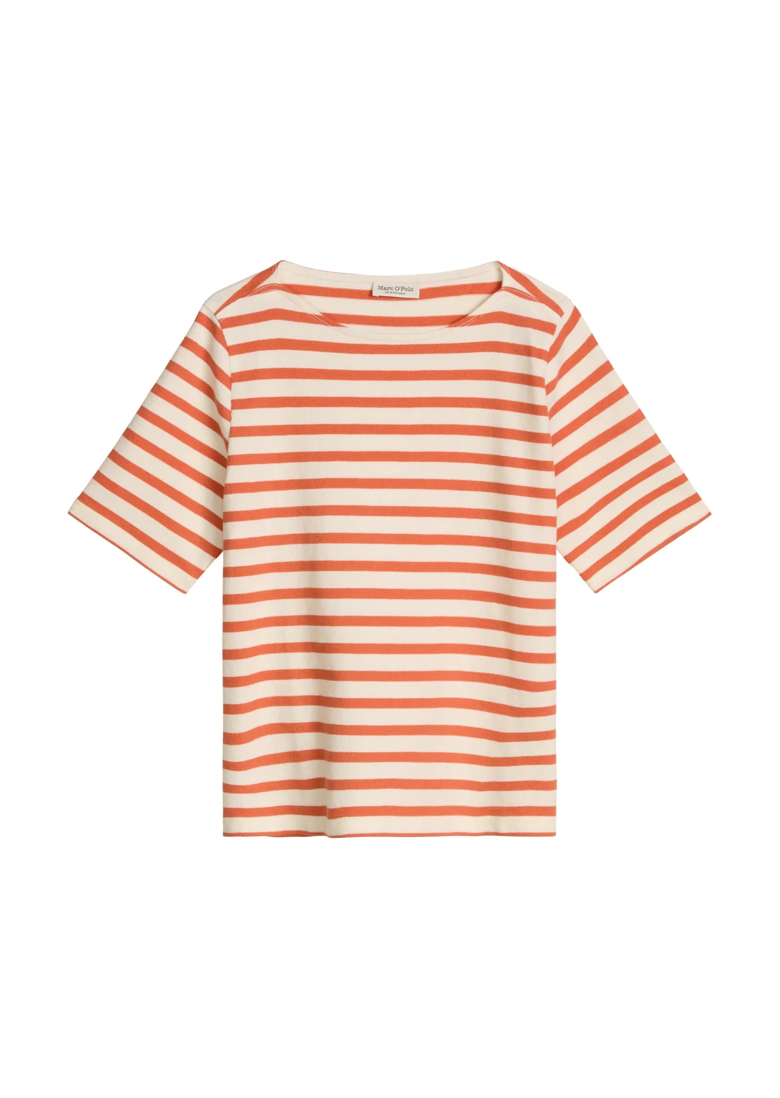 Marc O'Polo – Marc O'Polo Damen Streifen-T-Shirt straight