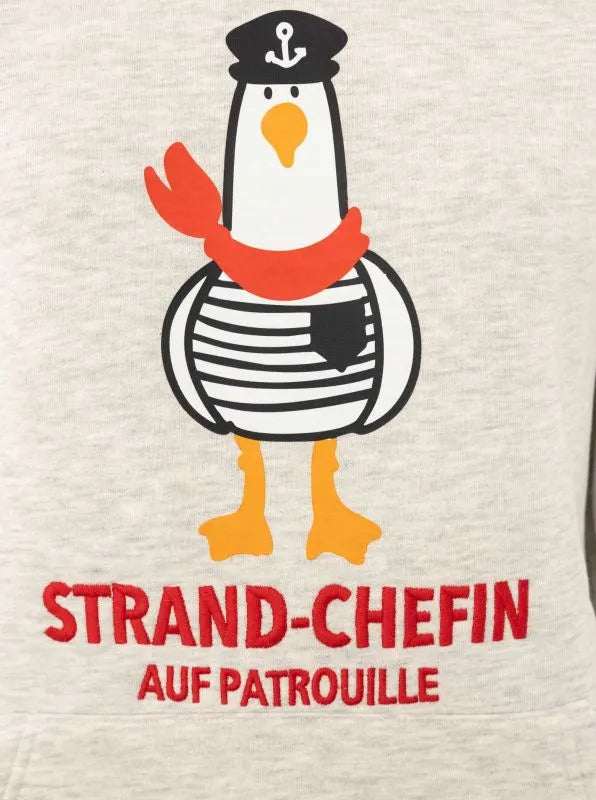 Kurt Kölln – Zwillingsherz Damen Hoodie Strand-Chefin