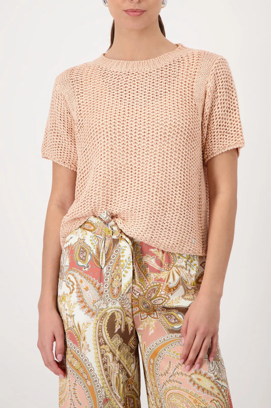 Monari – Monari Damen Kurzarmpullover
