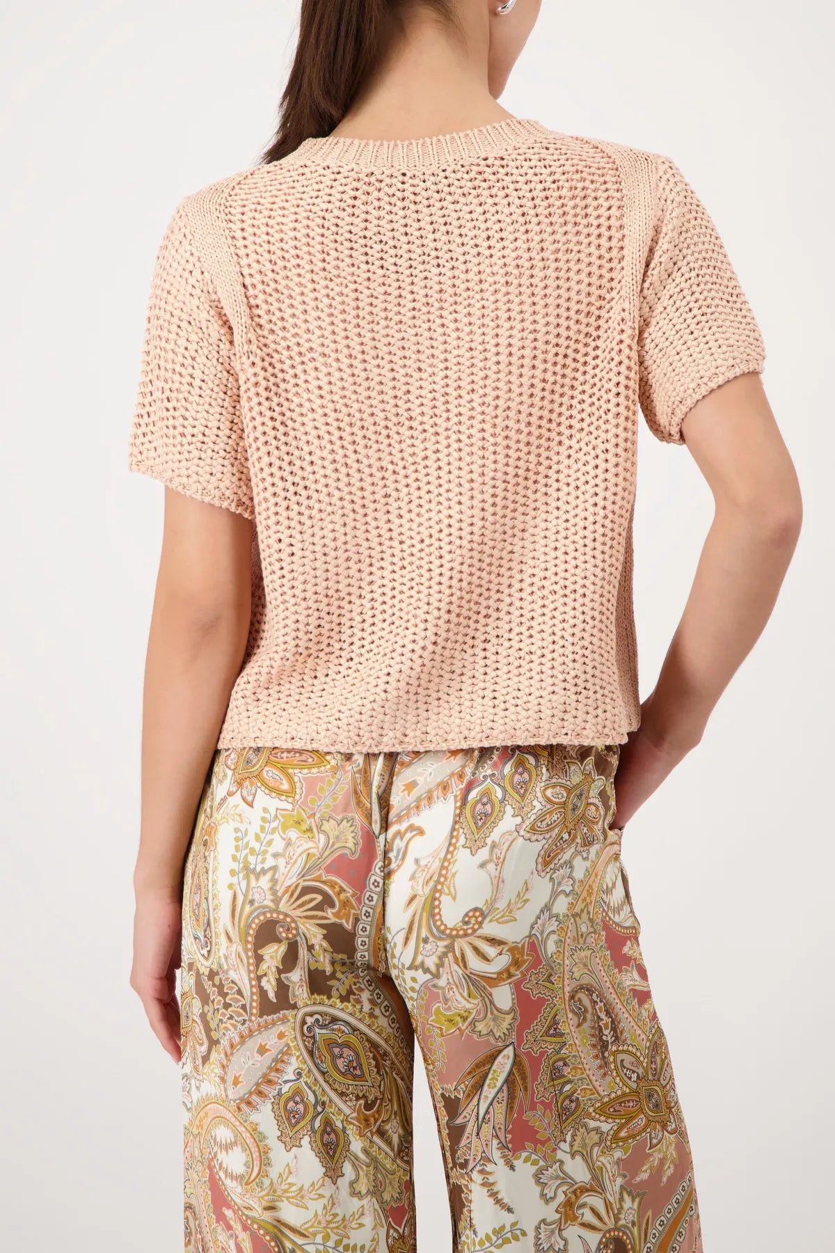 Monari – Monari Damen Kurzarmpullover