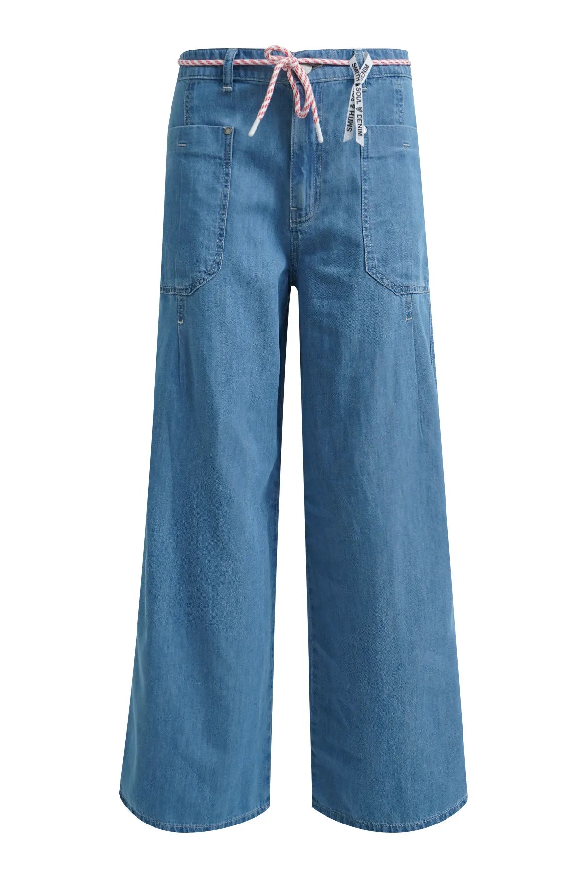 Smith&Soul – Smith&Soul Damen Wideleg Denim Jeans