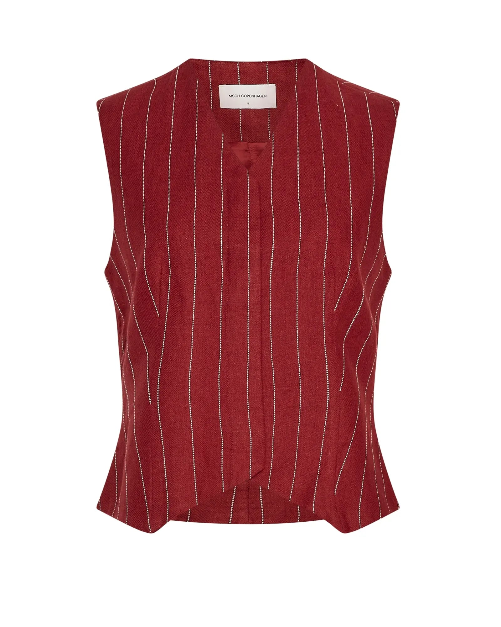 Msch Copenhagen – Msch Copenhagen Damen Shirt MSCHClaritte Waistcoat