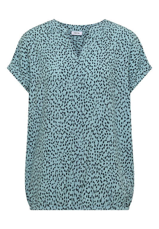 Cecil – Dropped Shoulder Bluse mit Print