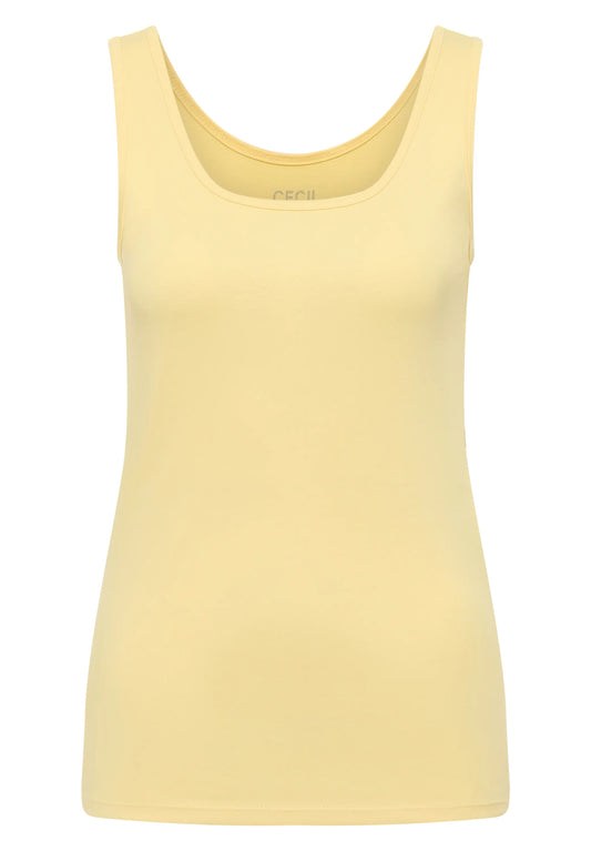 Cecil – Basic Top aus reiner Baumwolle
