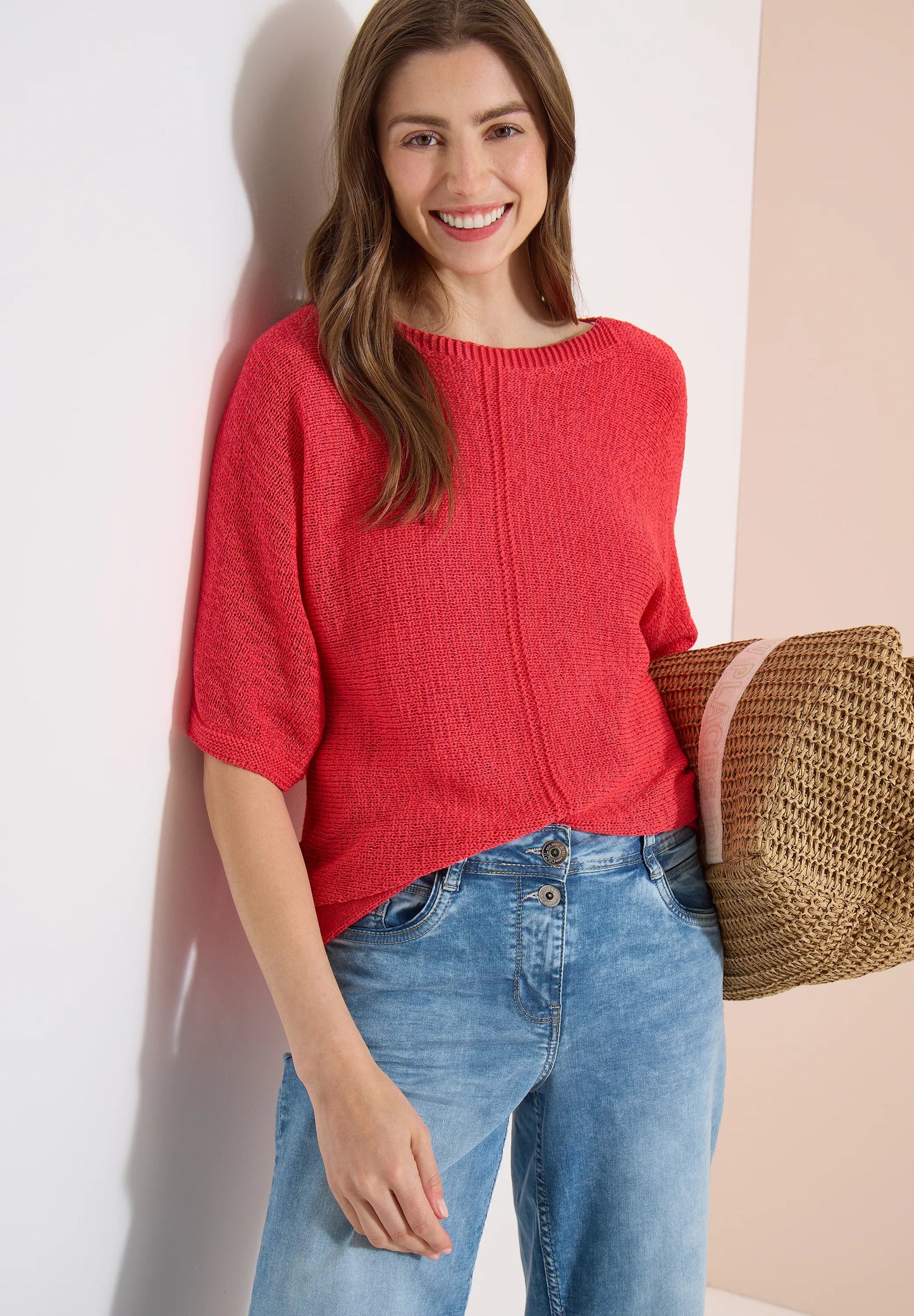 Cecil – Dolman Pullover mit U-Boot-Ausschnitt