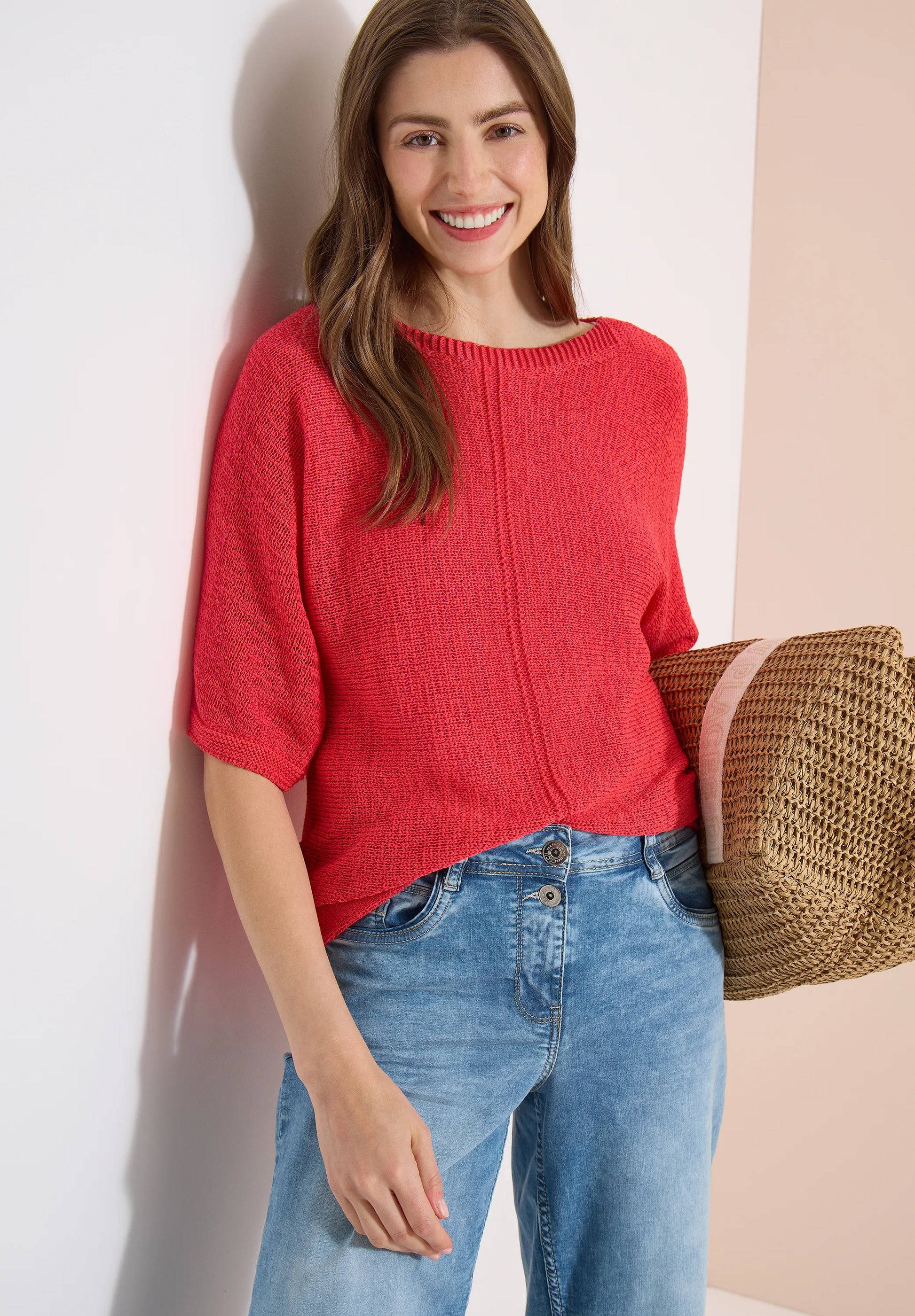 Cecil – Dolman Pullover mit U-Boot-Ausschnitt