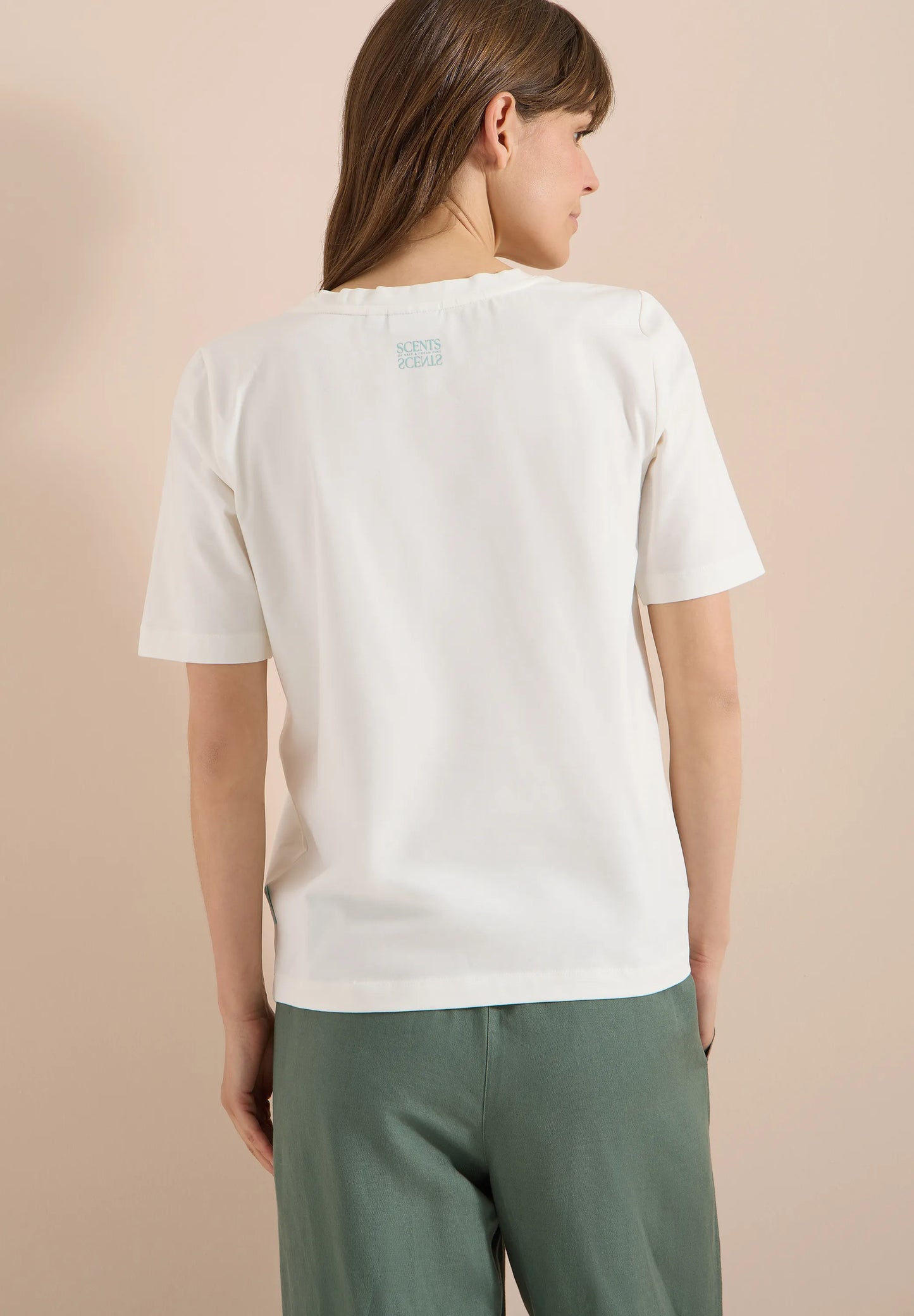 Cecil – T-Shirt mit Rundhals und Brusttasche