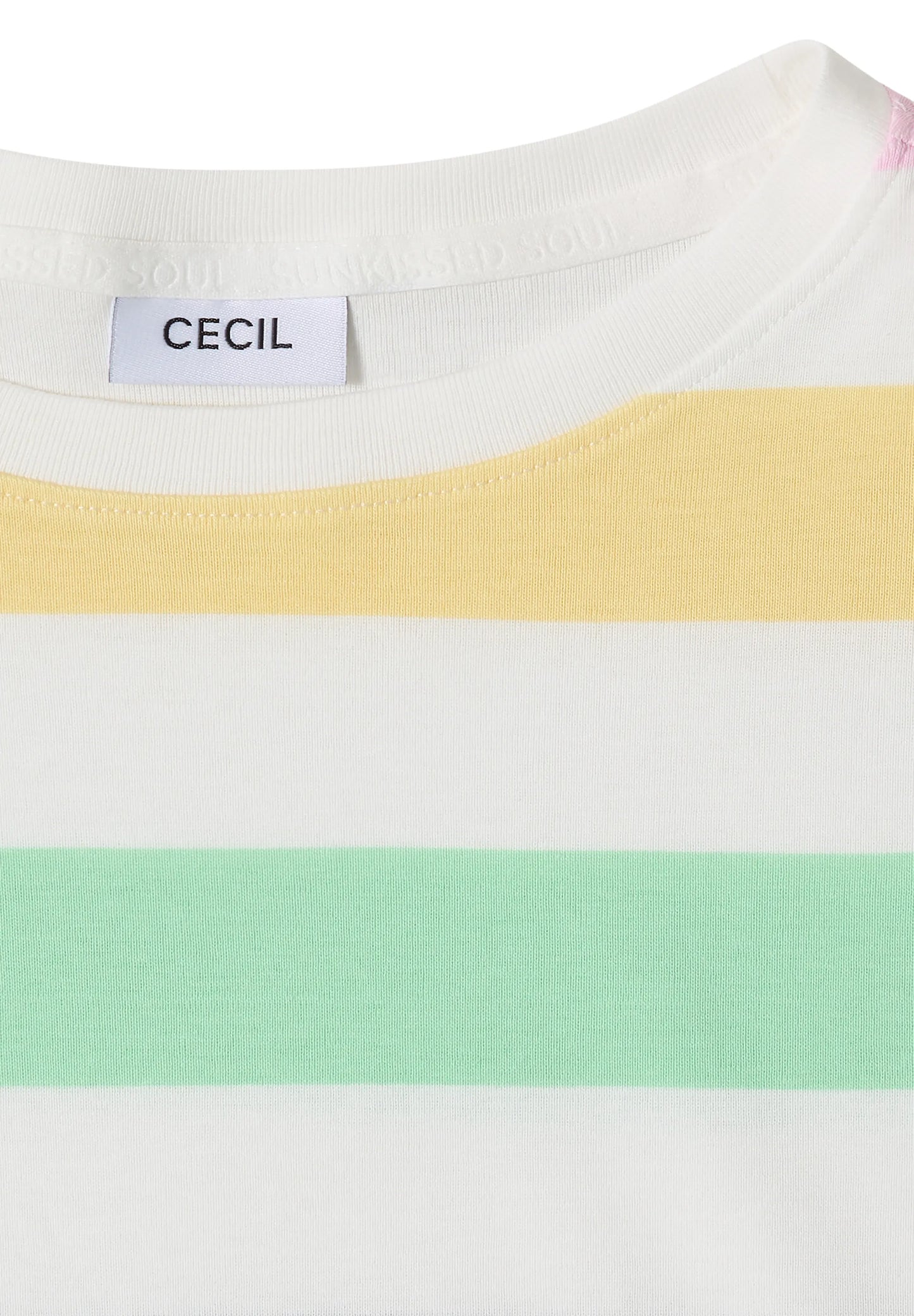 Cecil – T-Shirt mit Multicolor Streifen