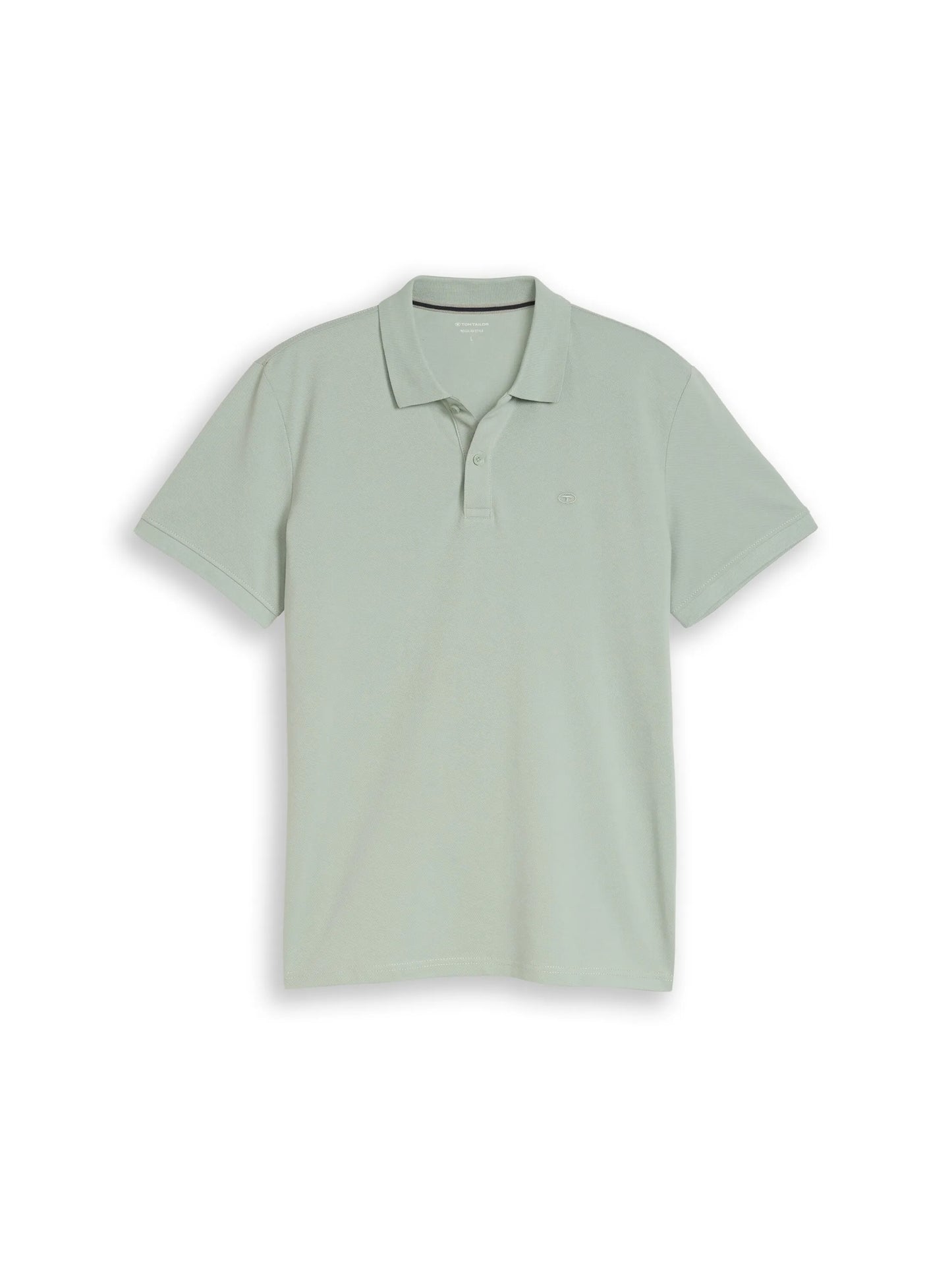 Tom Tailor – Piqué Poloshirt mit Logo-Stickerei