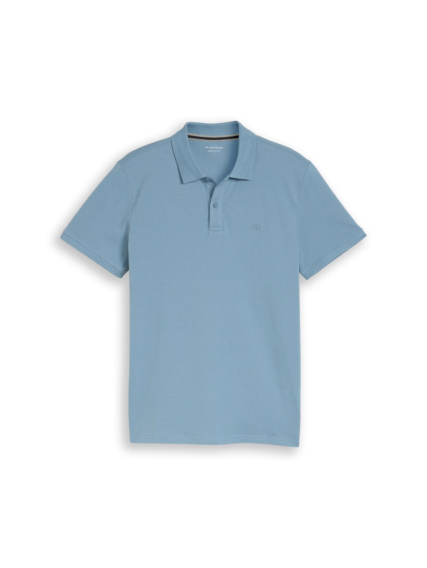 Tom Tailor – Piqué Poloshirt mit Logo-Stickerei