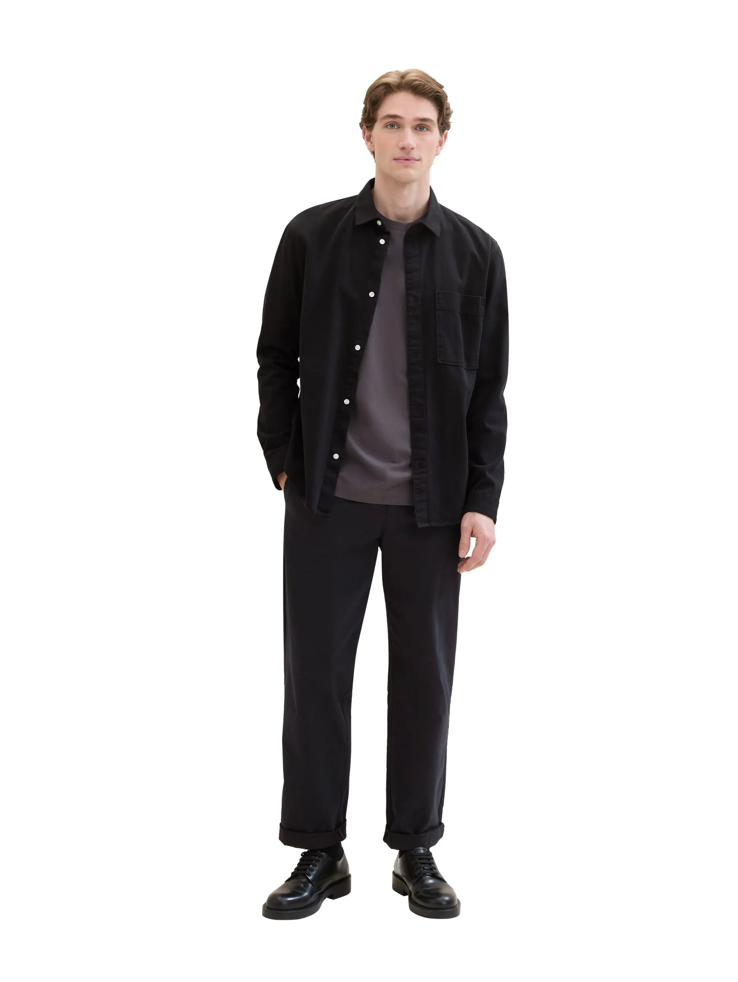 Tom Tailor – Piqué T-Shirt mit Stretch