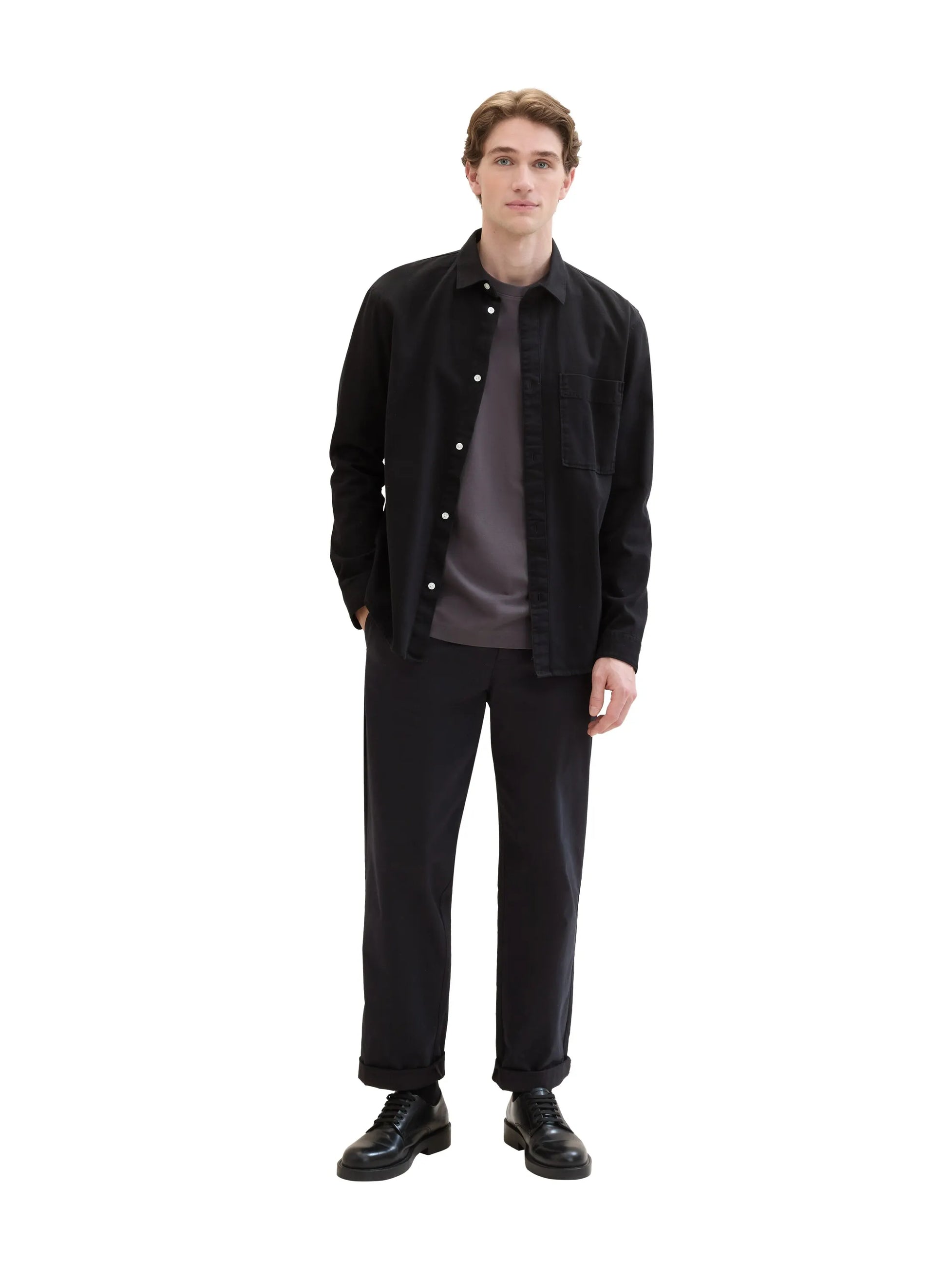 Tom Tailor – Piqué T-Shirt mit Stretch