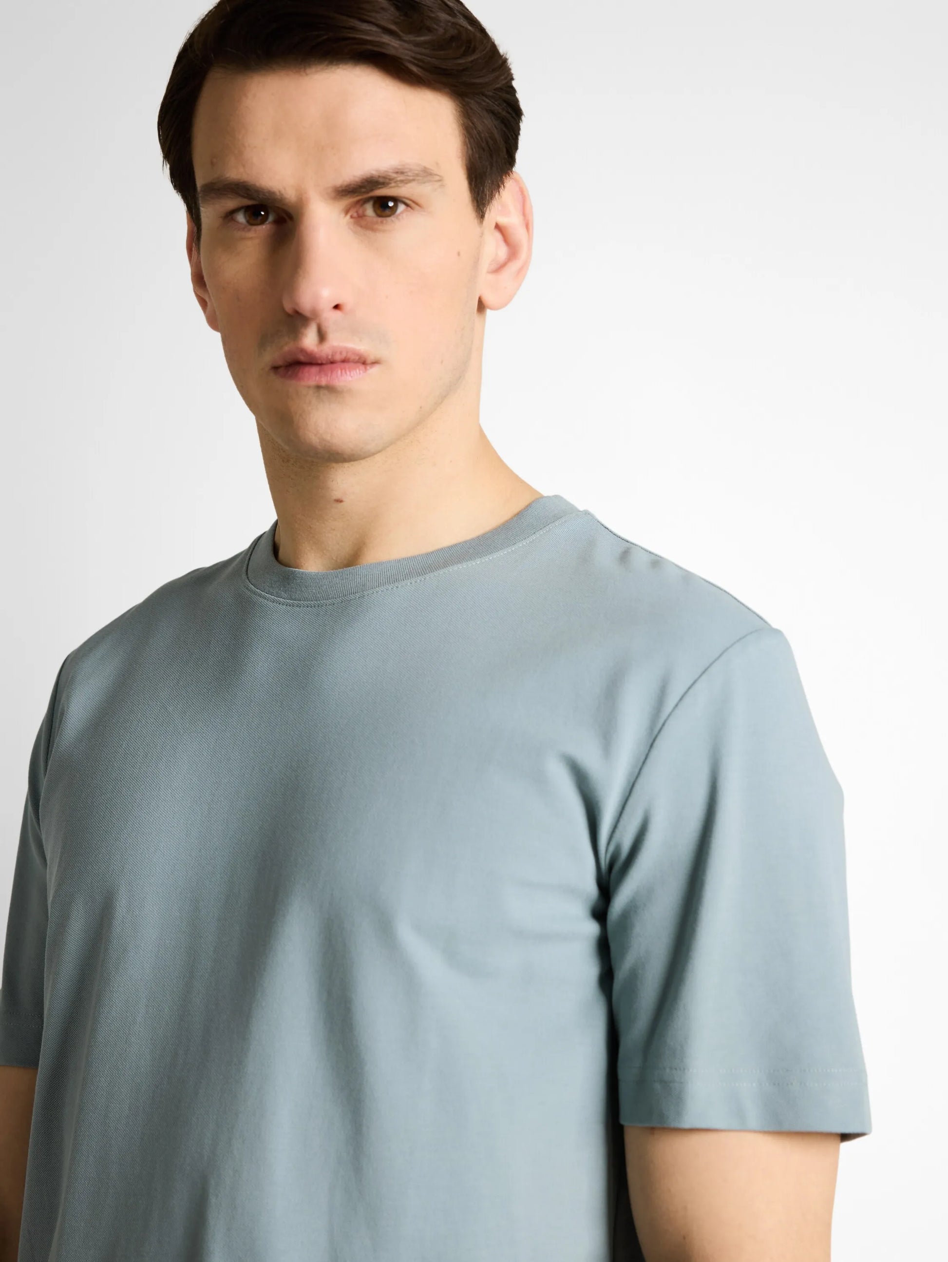 Tom Tailor – Piqué T-Shirt mit Stretch