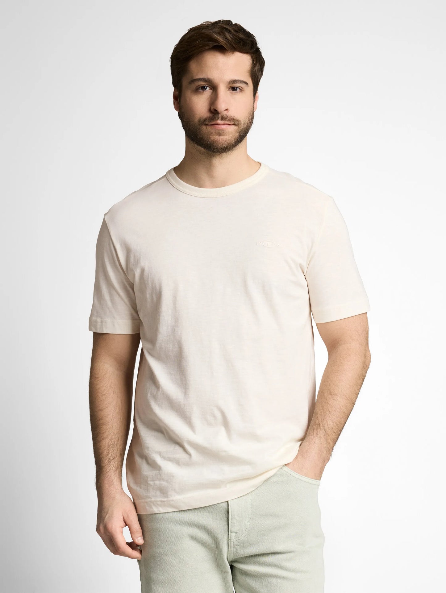 Tom Tailor – Basic T-Shirt aus Baumwolle