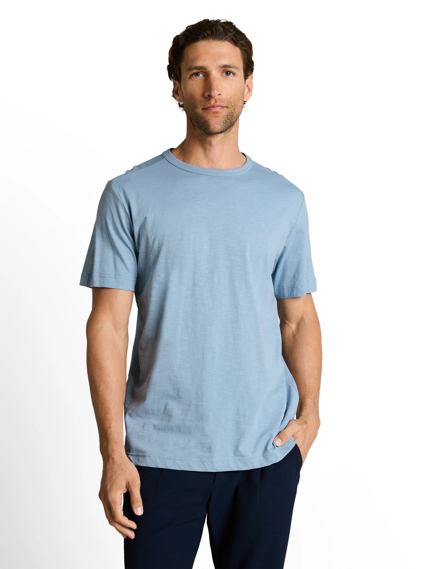 Tom Tailor – Basic T-Shirt aus Baumwolle