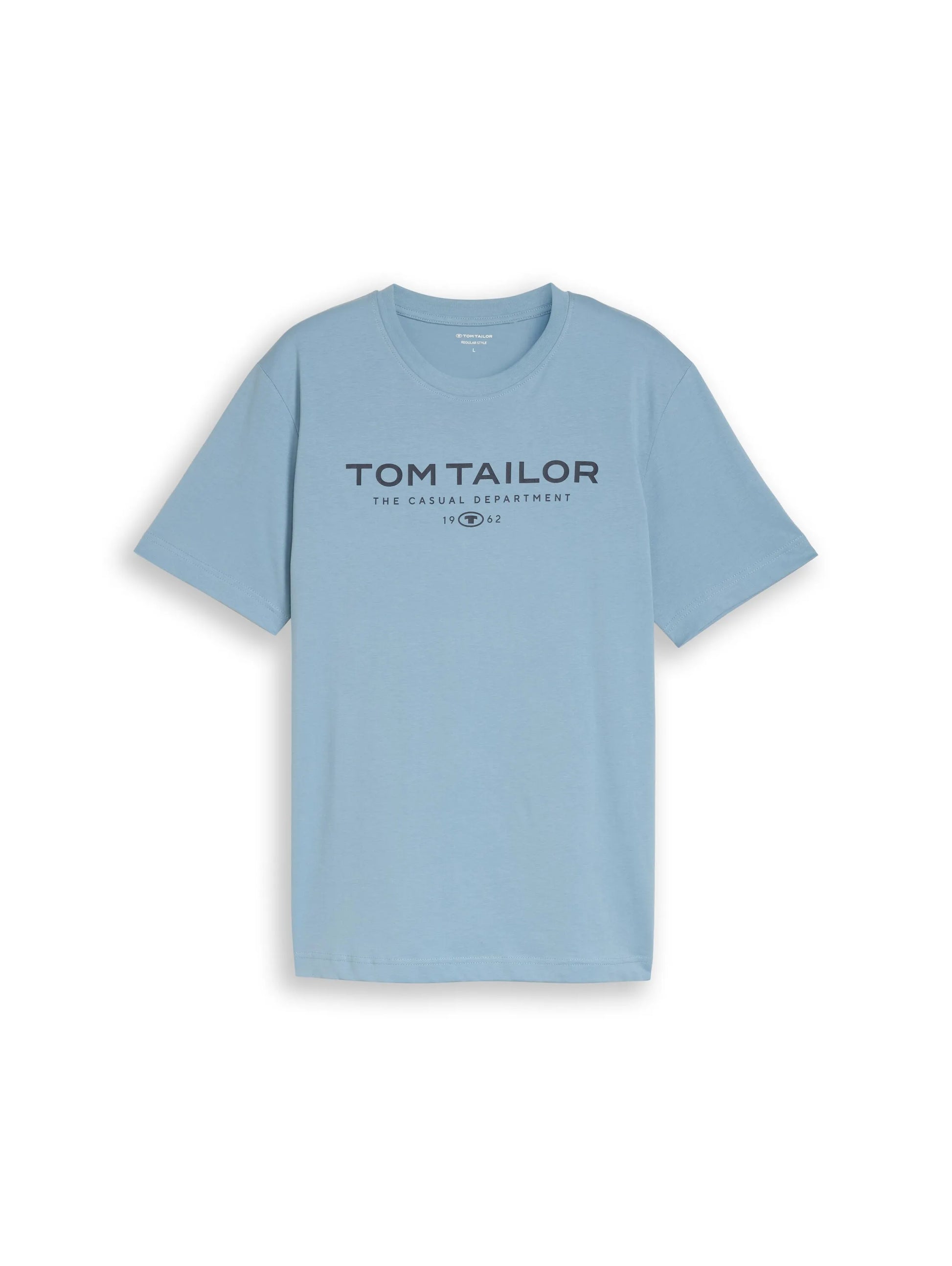 Tom Tailor – T-Shirt aus Baumwolle mit Logo-Print