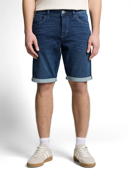 Tom Tailor – TTJOSH REGULAR SLIM Jeans Shorts mit Superstretch